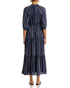 Caterine dress - roche stripe