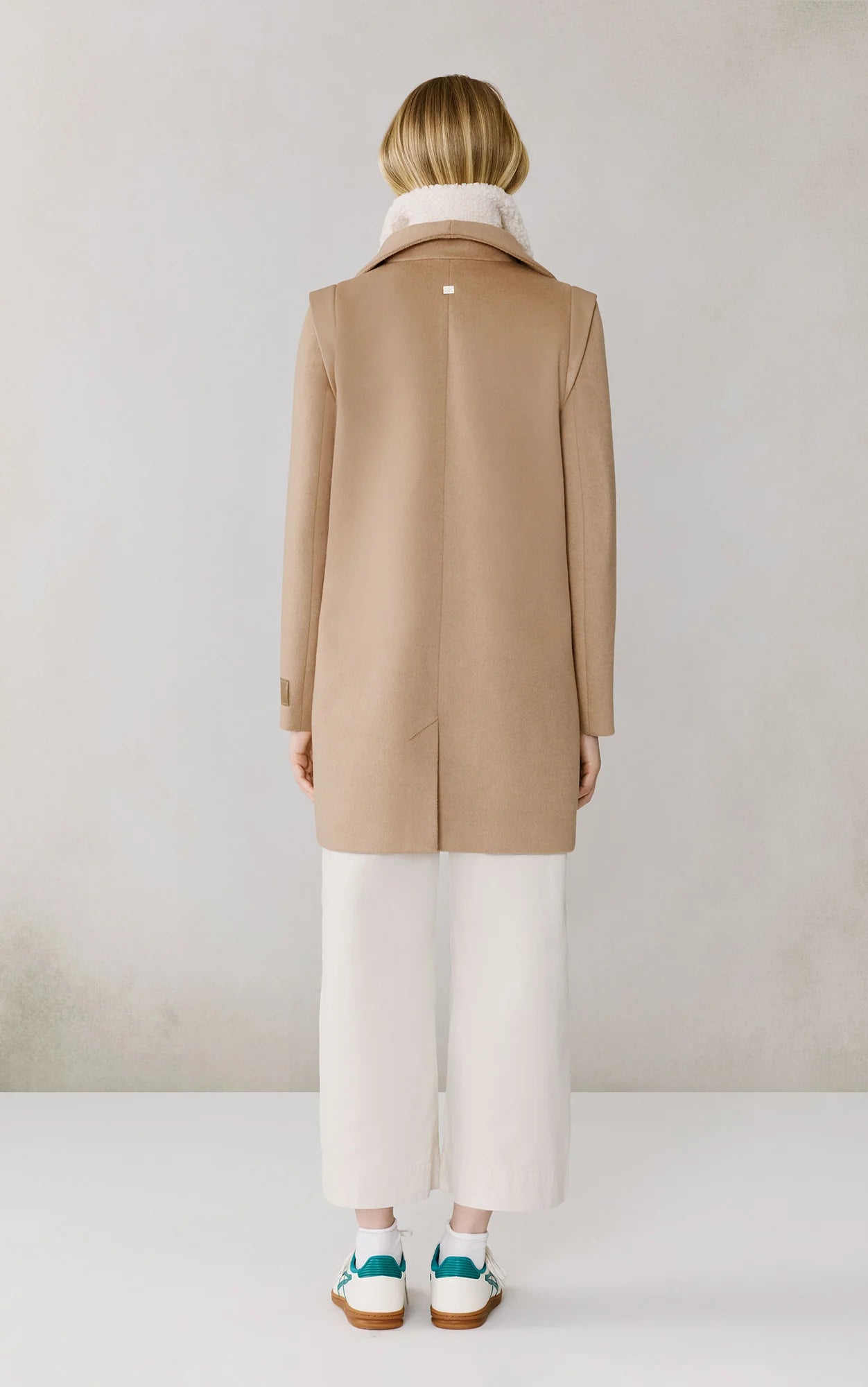 Kiana wool coat - teak