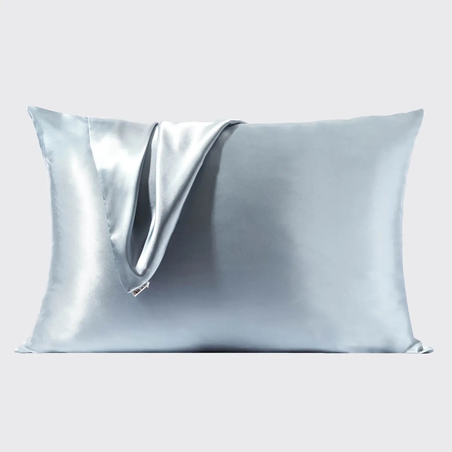 Satin pillowcase - haze blue