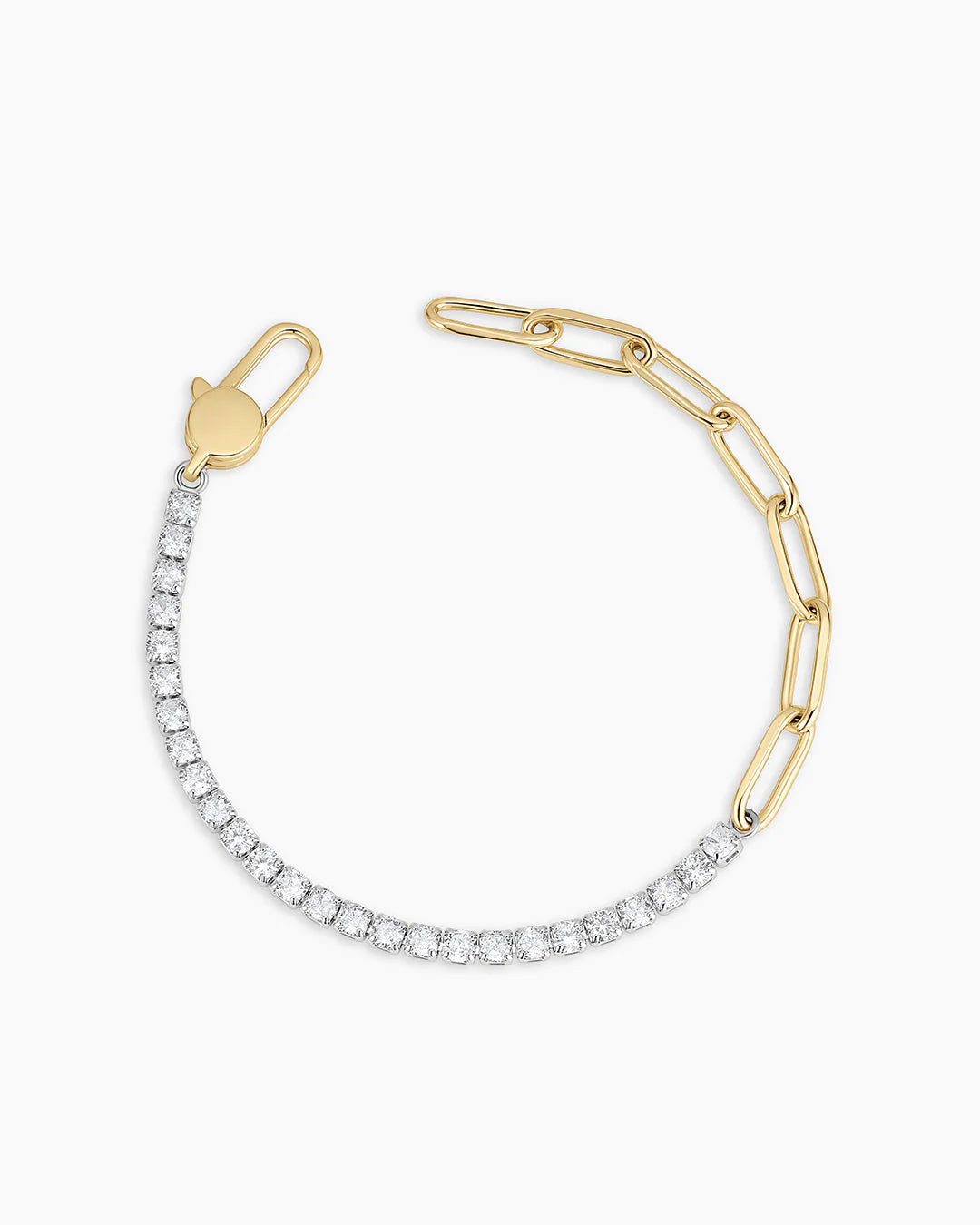 Florence tennis chain bracelet - gold