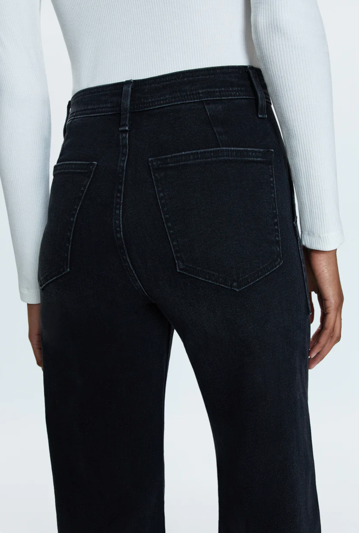 Penny high rise wide leg jean - collins