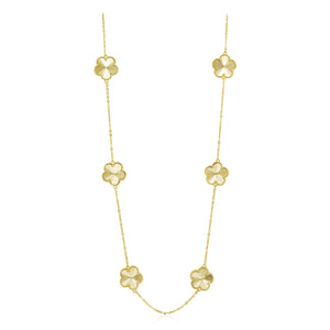 Adeline clover necklace - gold