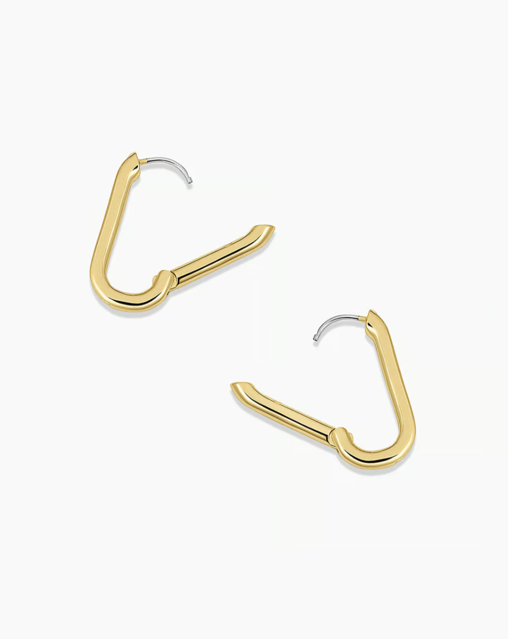 Zoey shimmer hoops - gold