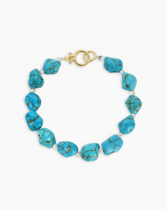 Turquoise Cove Bracelet - gold