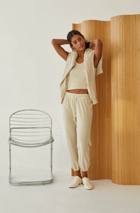 Gogo loop terry jogger - oatmeal