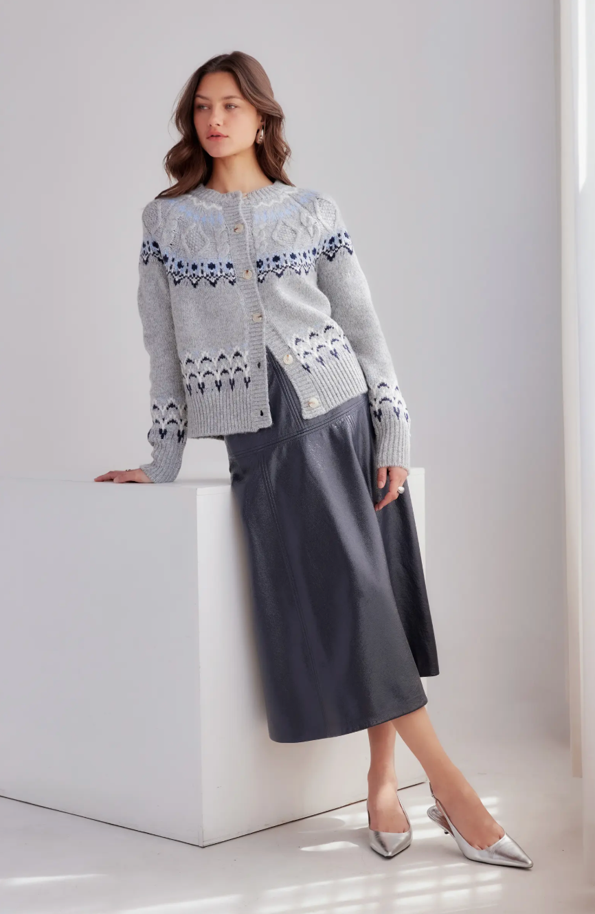 Astrid Cardigan Sweater - multi color