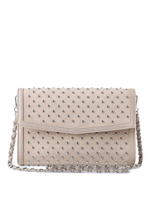 Beth clutch - wheat suede