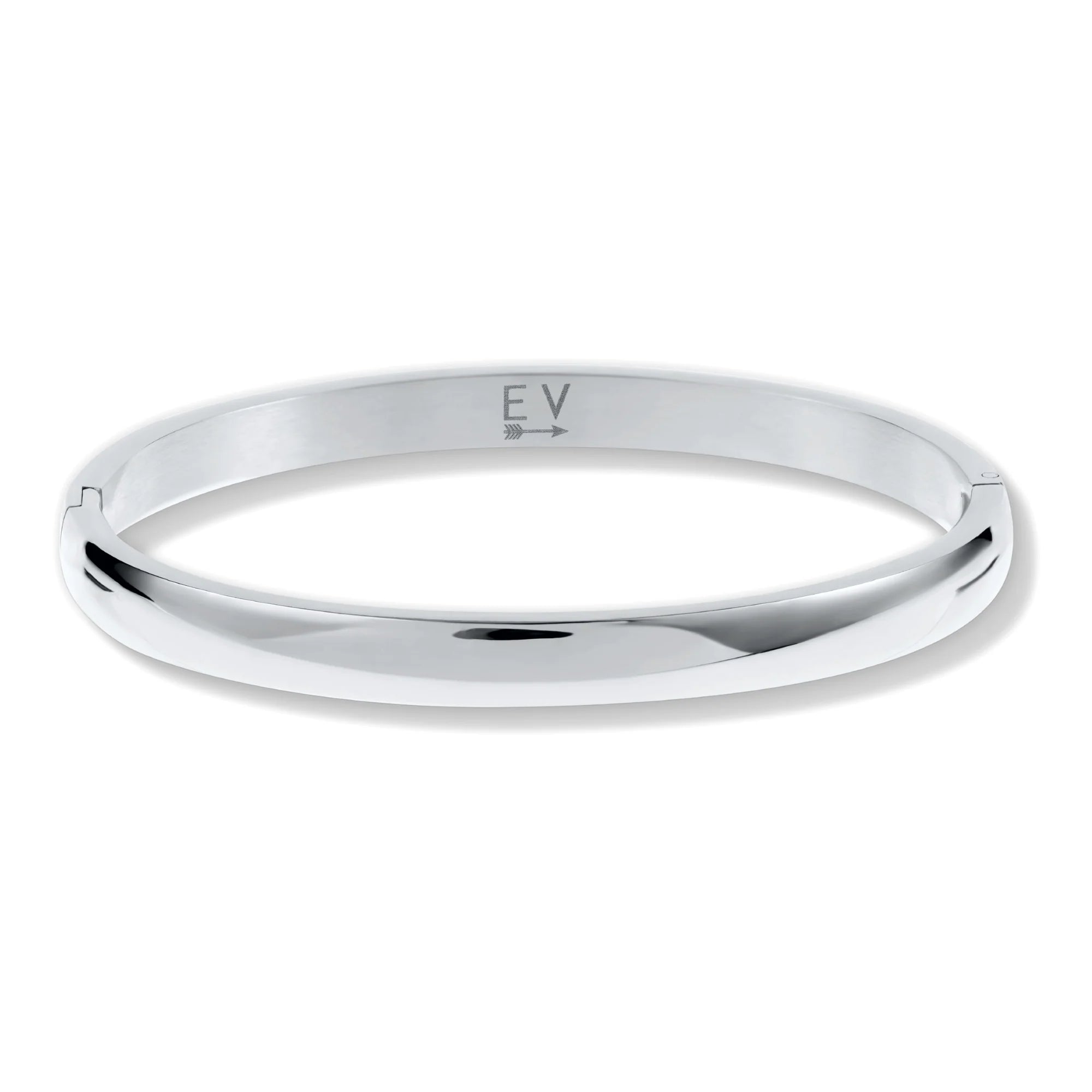 Arielle bangle bracelet - silver