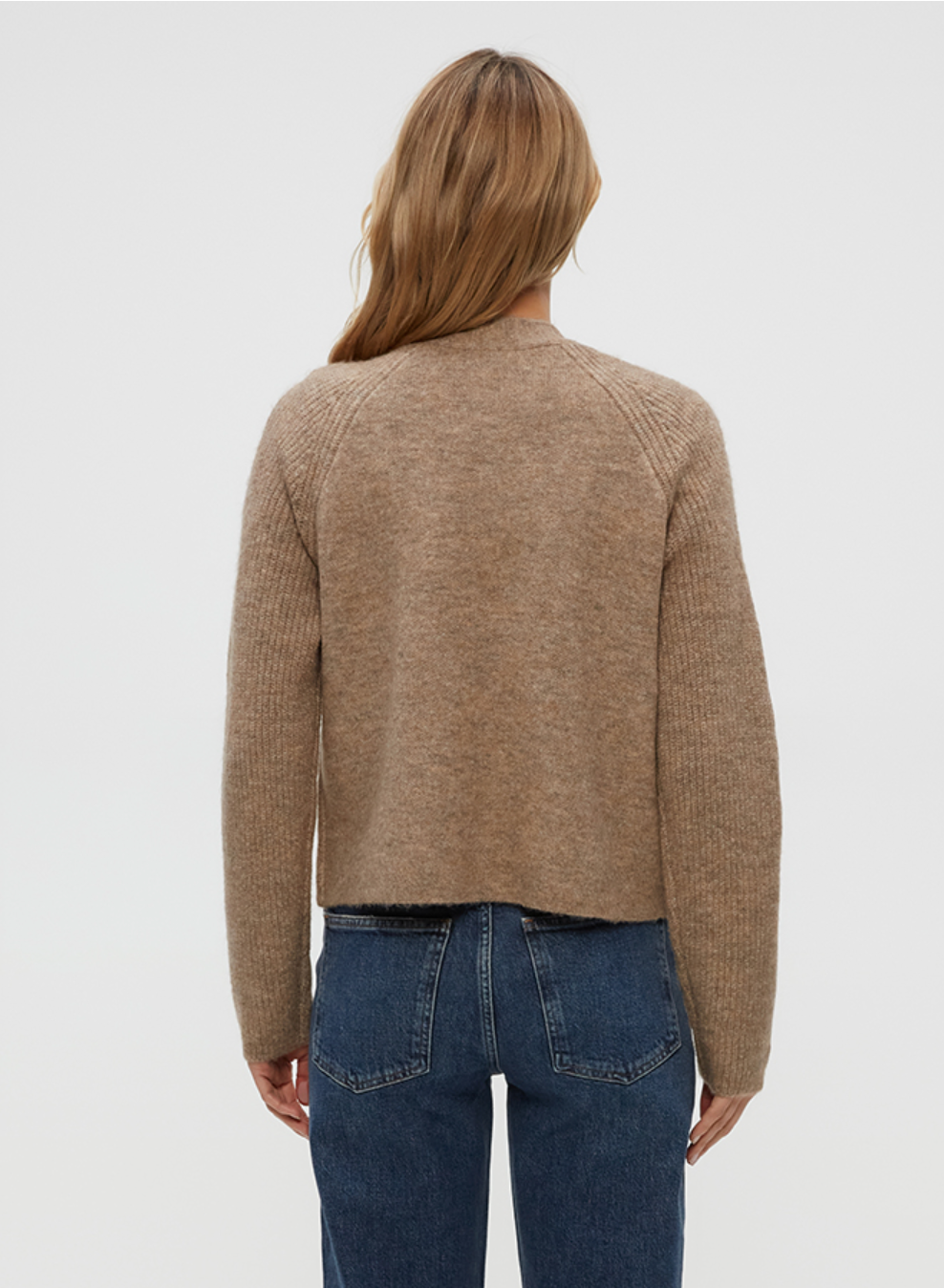 Drea open cardi - oatmeal
