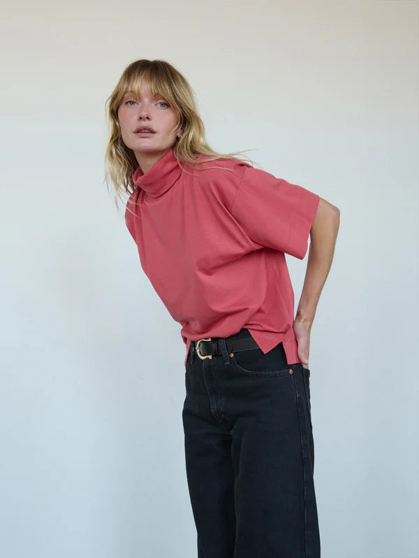 Fable turtleneck - brick