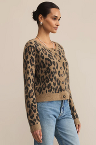 Wild Outlook Cardigan - desert tan