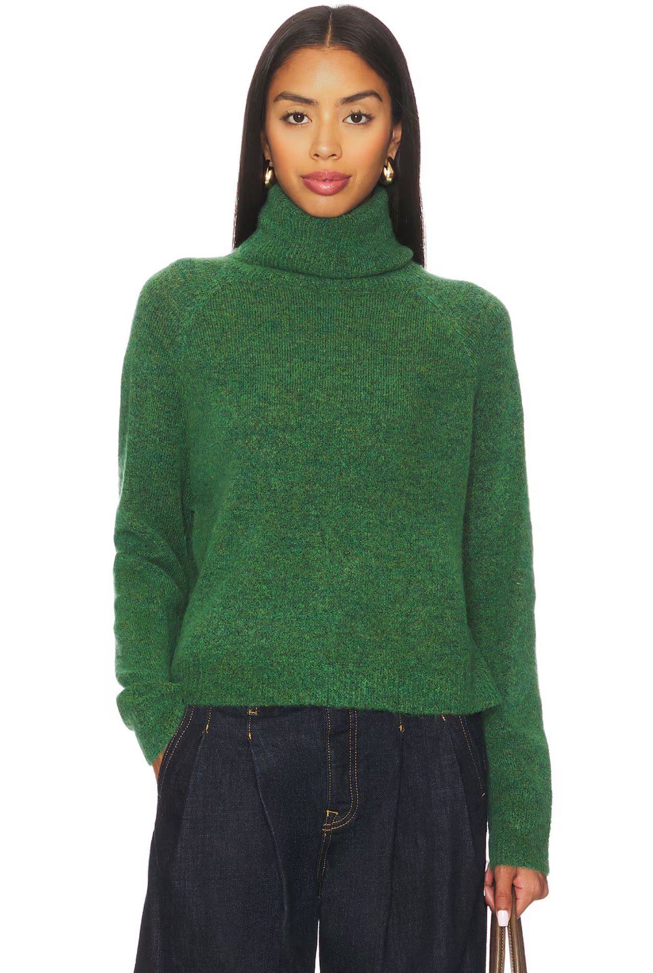 Emmett turtleneck sweater - meadow