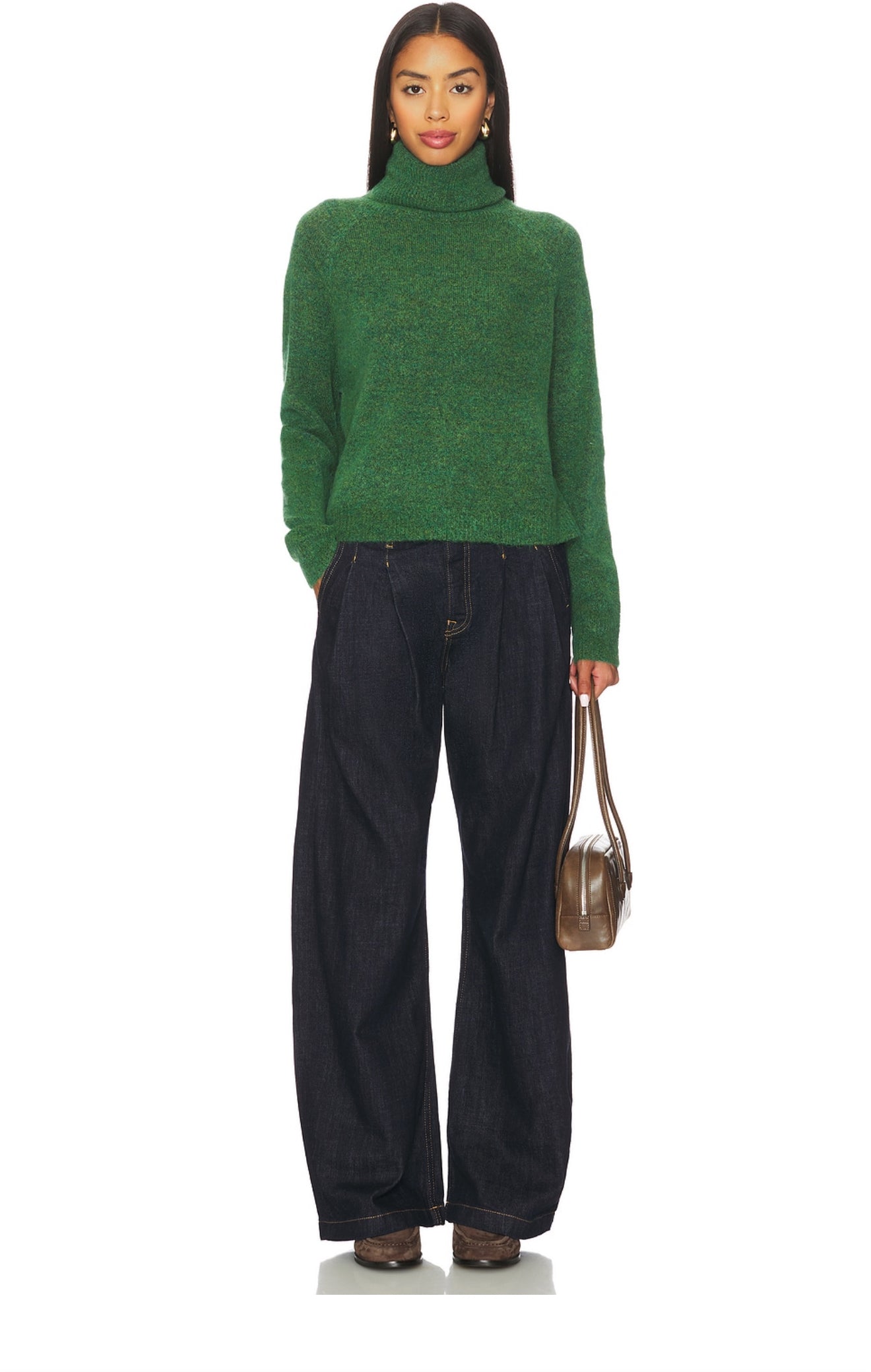 Emmett turtleneck sweater - meadow
