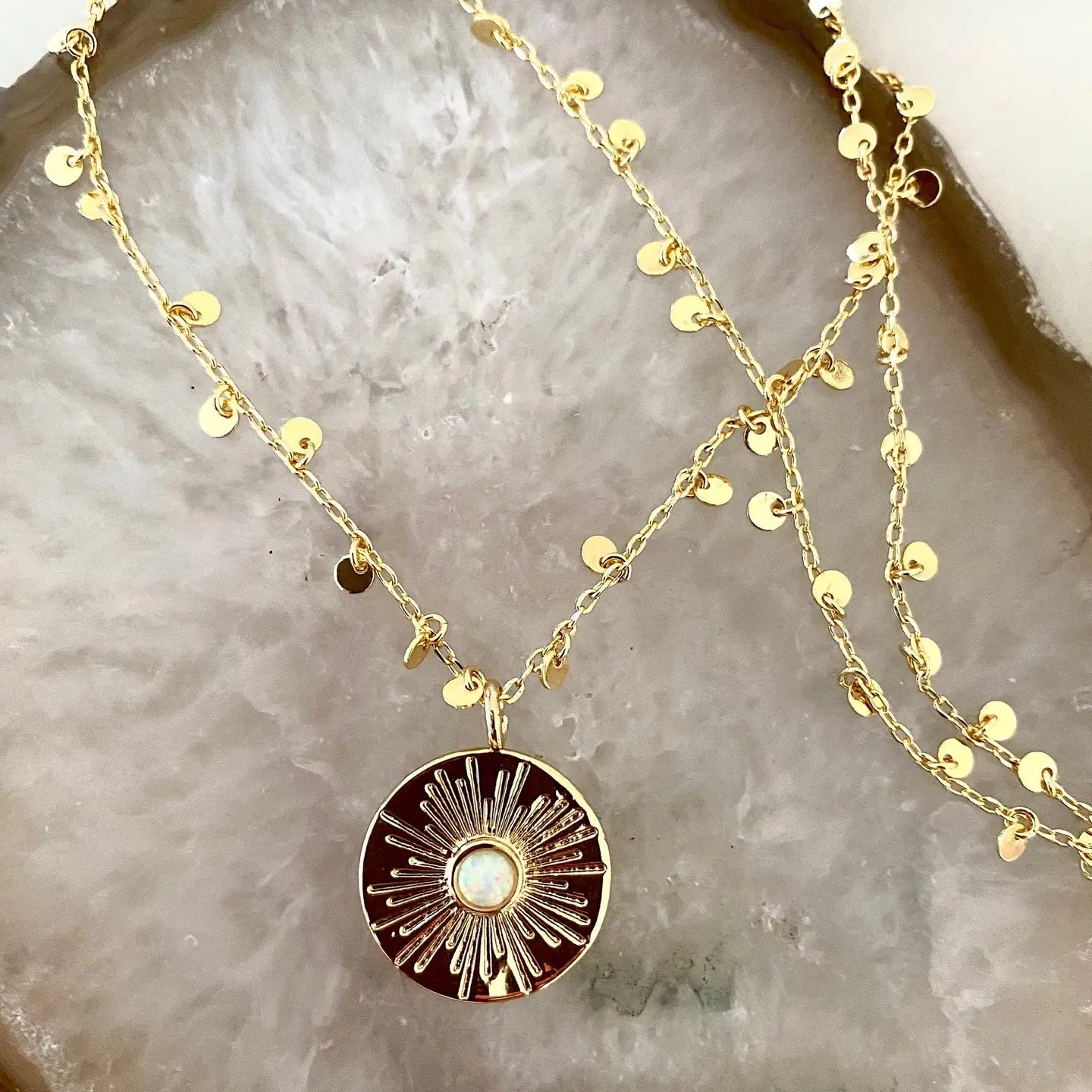 Ollie's necklace - gold