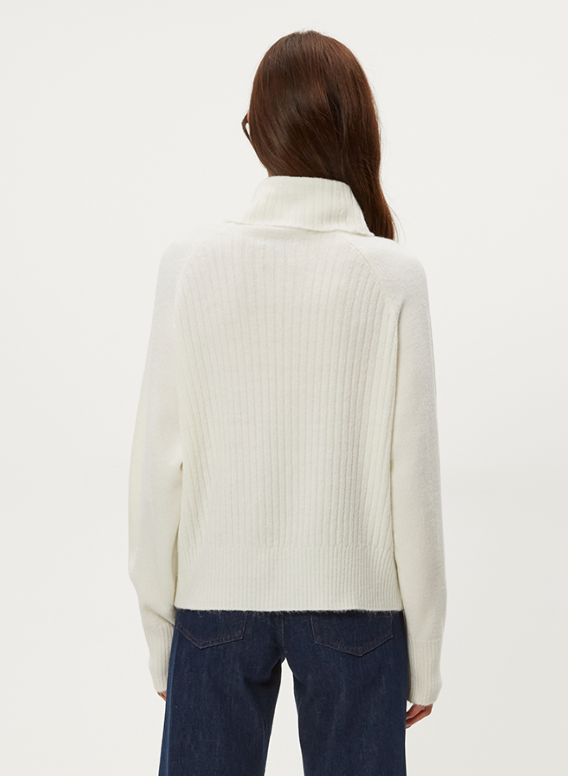 Storm turtleneck sweater - ivory