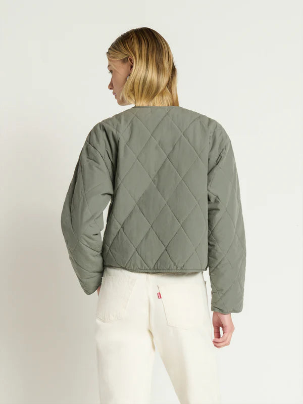 Aspen Quilted Jacket - castor grey