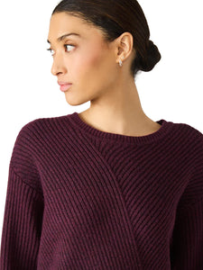 Abbie sweater dress - beet
