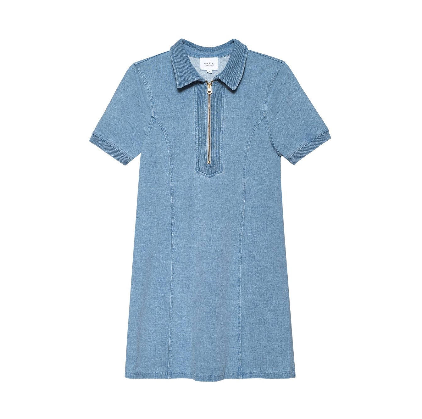Claudine dress - light wash