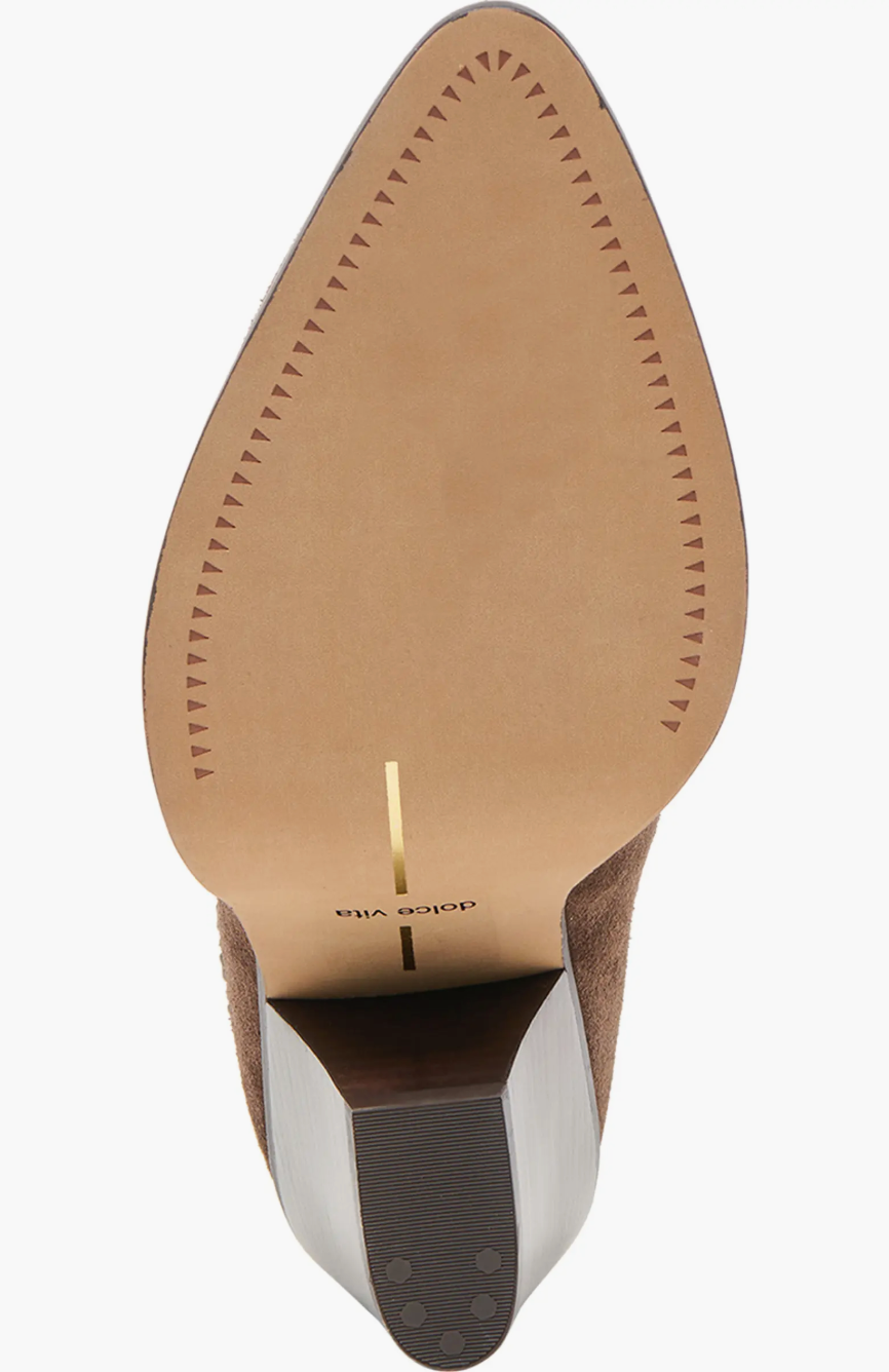 Jolyn mules - dark brown suede