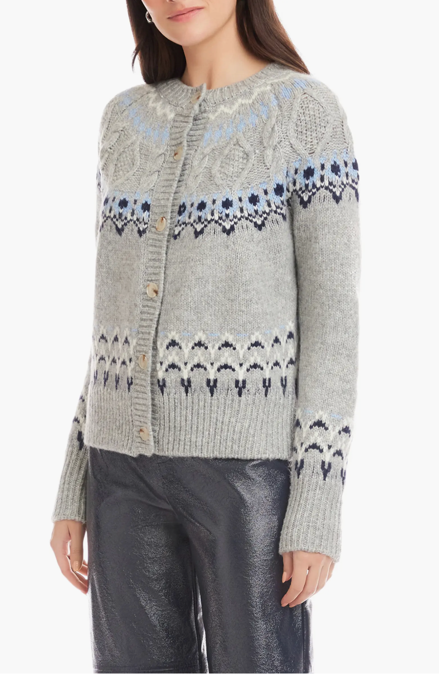 Astrid Cardigan Sweater - multi color