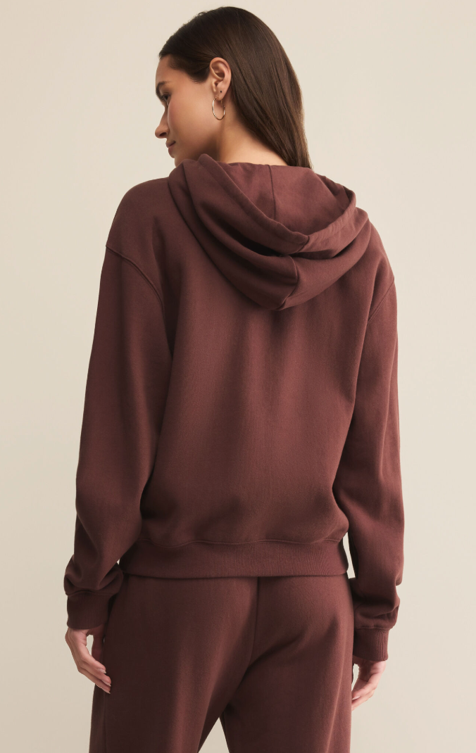 Coastal View Hoodie - sandalwood