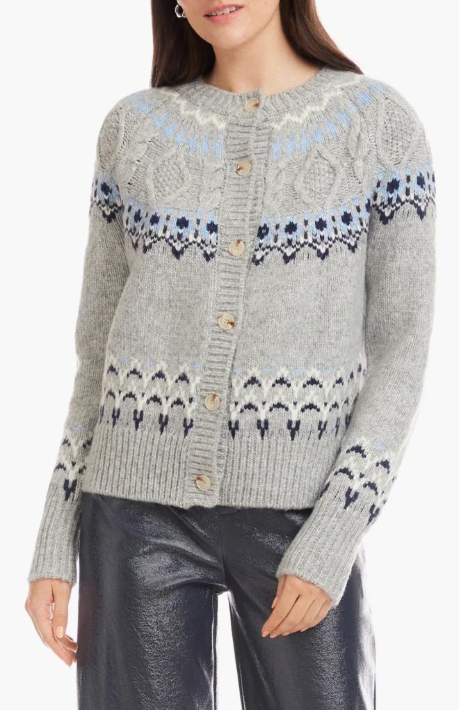 Astrid Cardigan Sweater - multi color