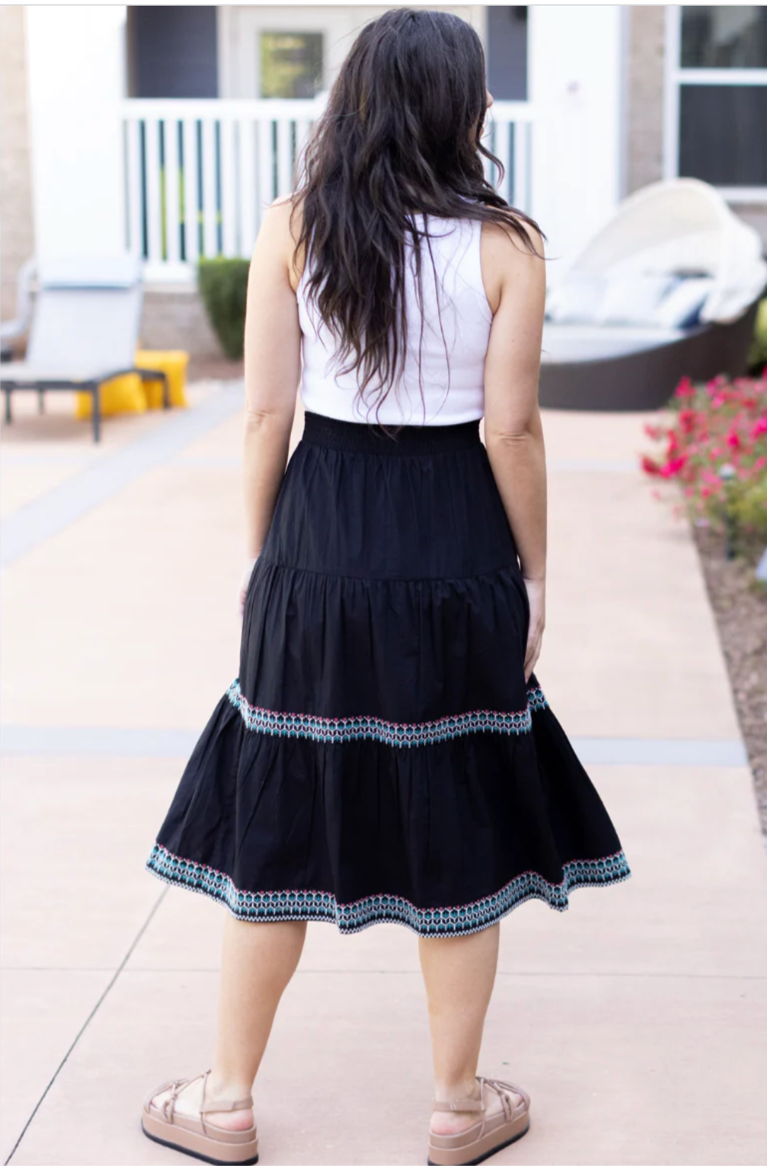Riya skirt - black