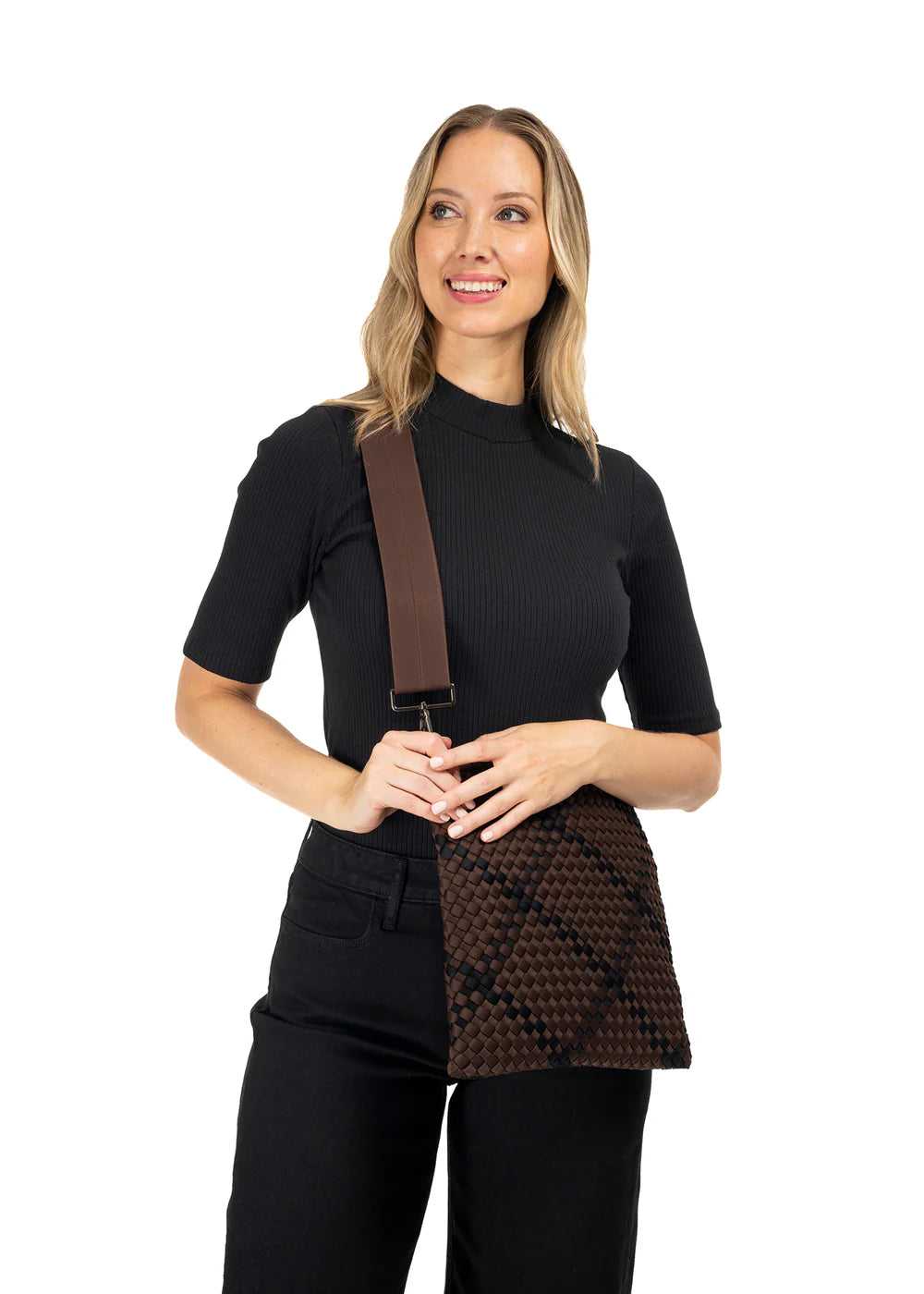 Val convertible crossbody / clutch - espresso