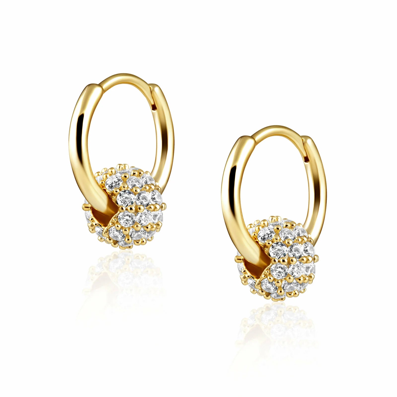 Claire huggies - gold