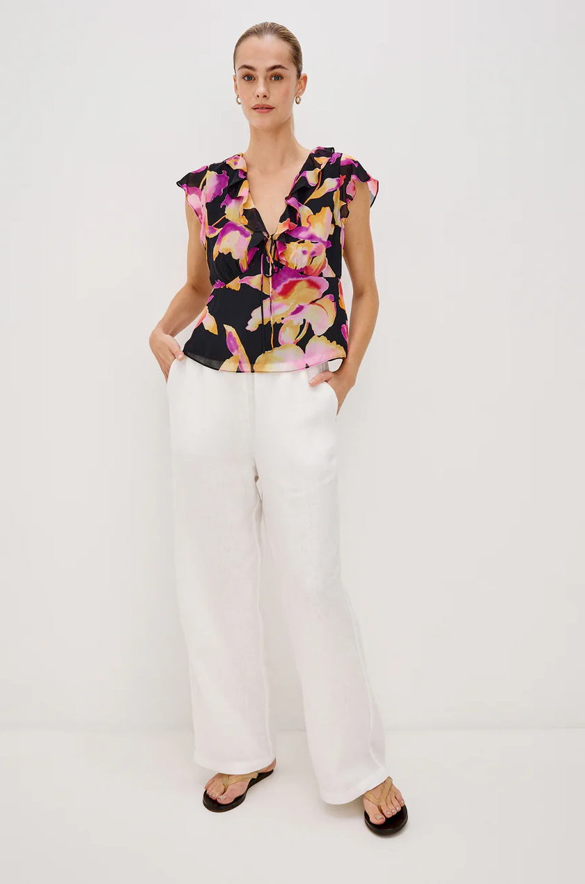 Carmine top - dusk orchid