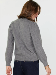 Polo Long Sleeve Sweater - fog