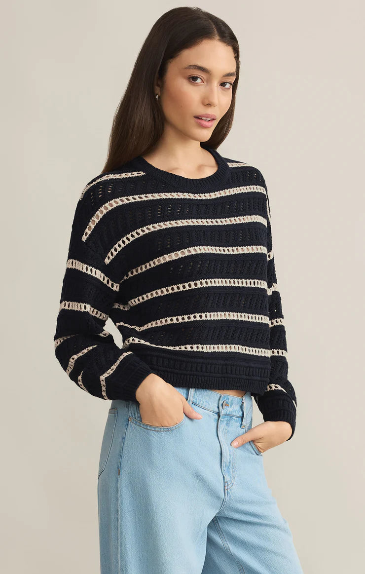 Estero striped sweater - eclipse