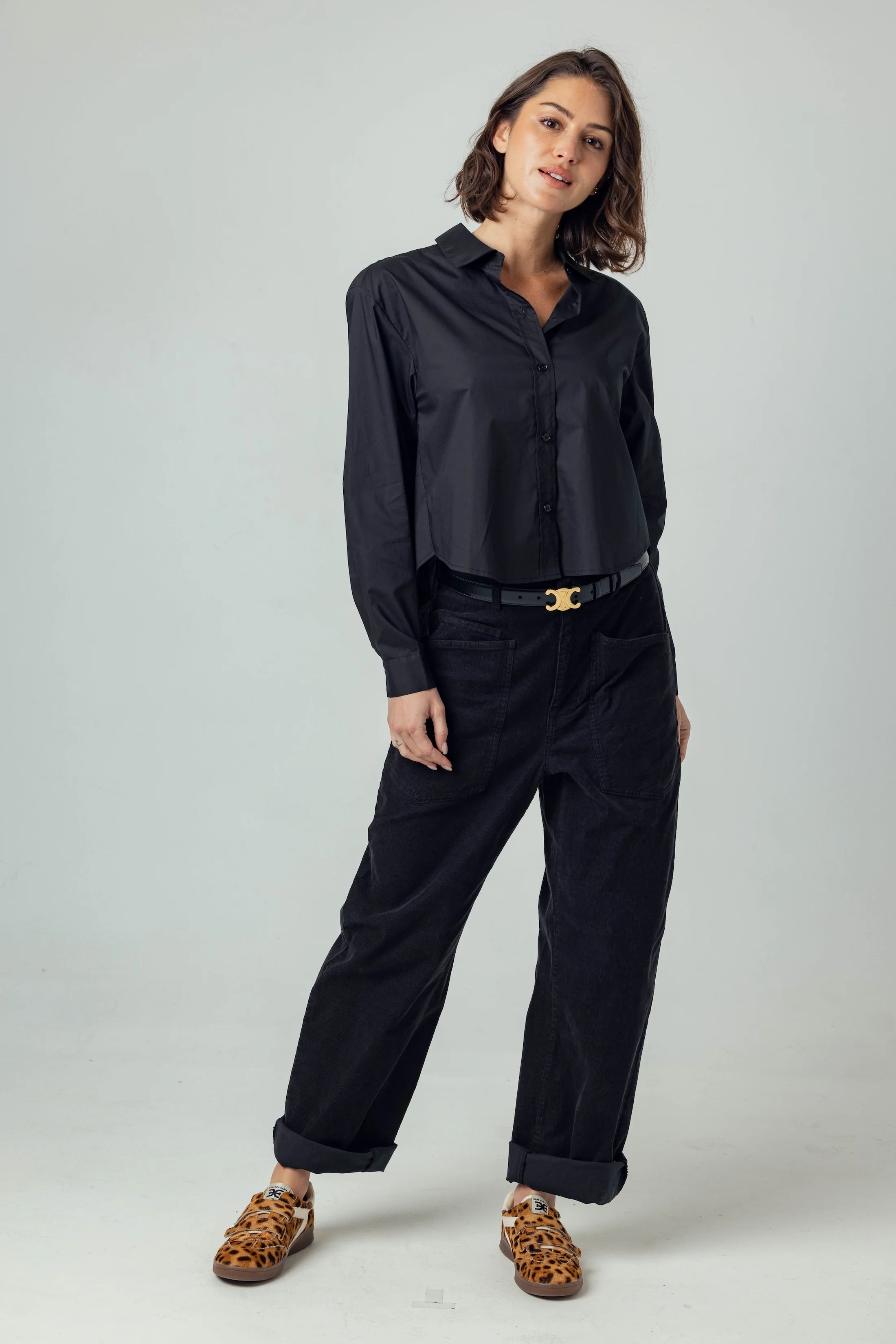 Freja shirt - black