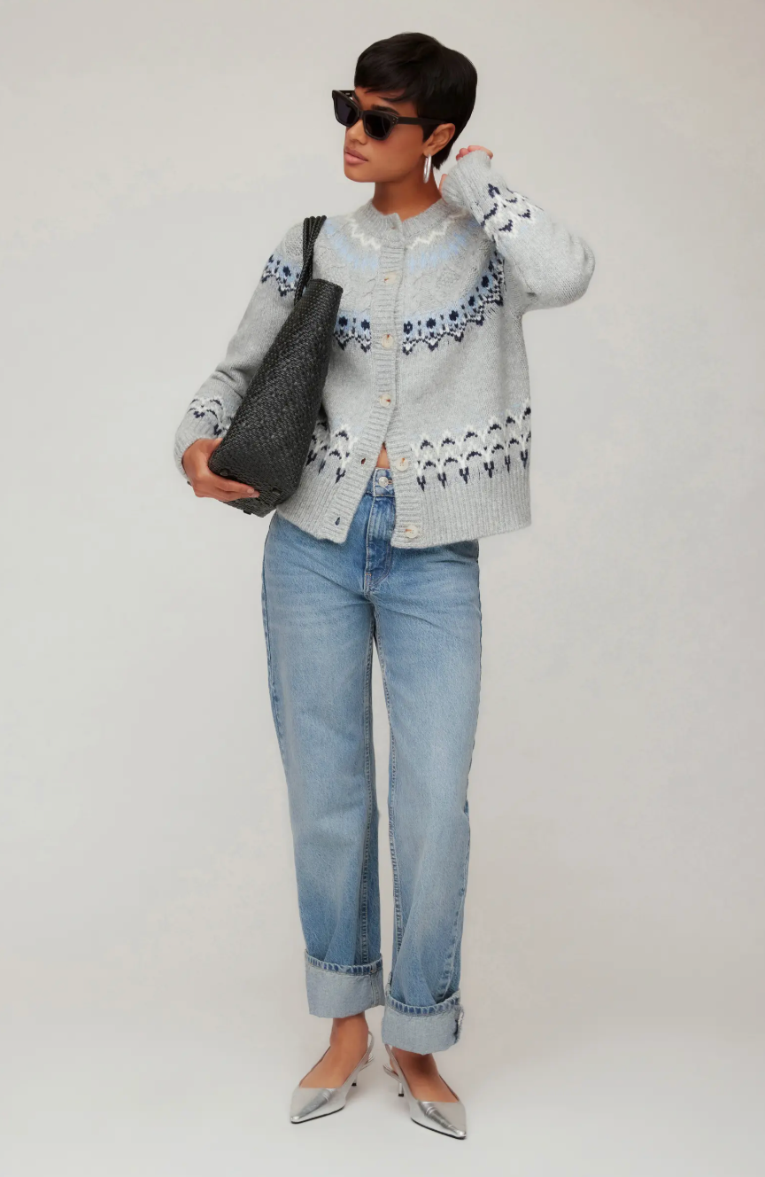 Astrid Cardigan Sweater - multi color