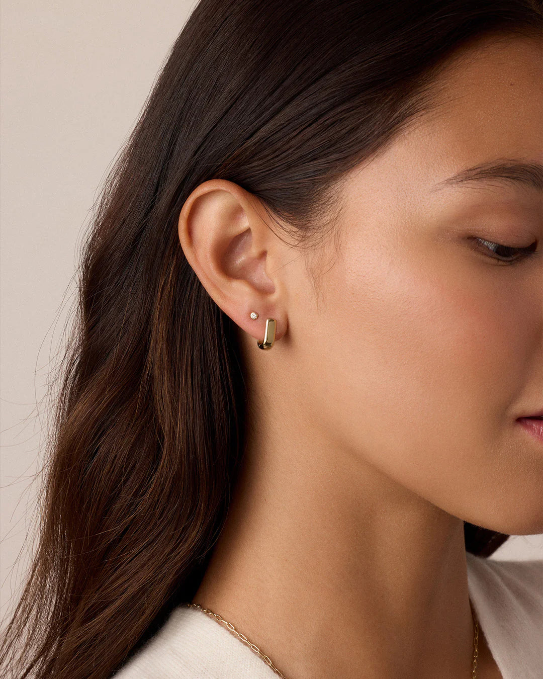 Charlie wrap huggies - gold