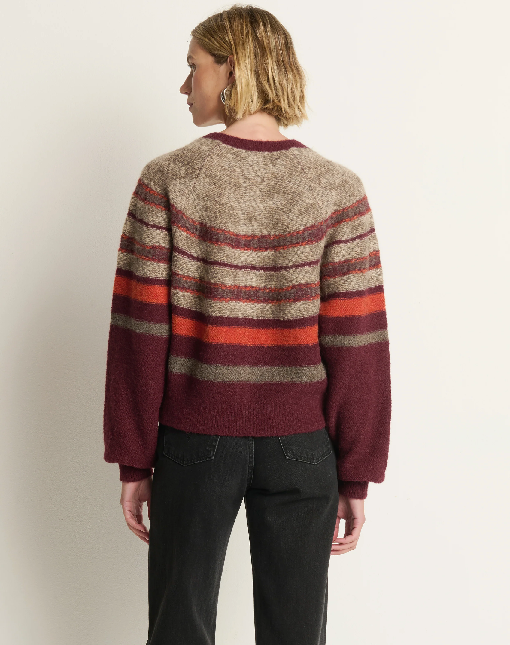 Lulu cardigan - mazama fair isle