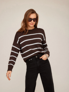 Luca Crewneck Sweater - stripe