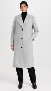 Conway Plush Coat - classic heather grey