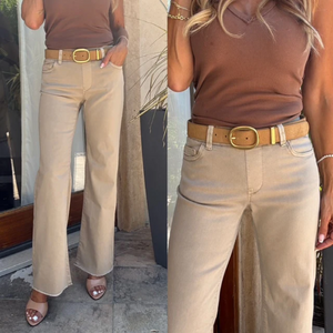 Amanda pant - dark beige