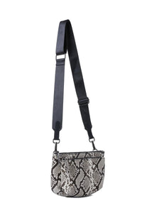Devon convertible crossbody - natural python