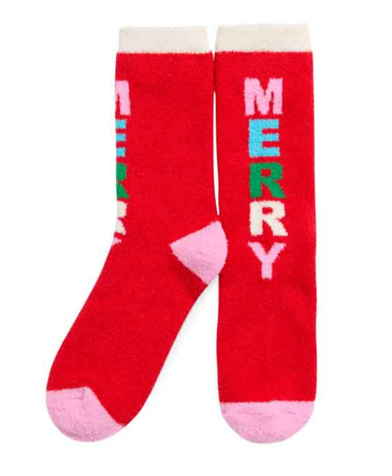 Merry socks - red