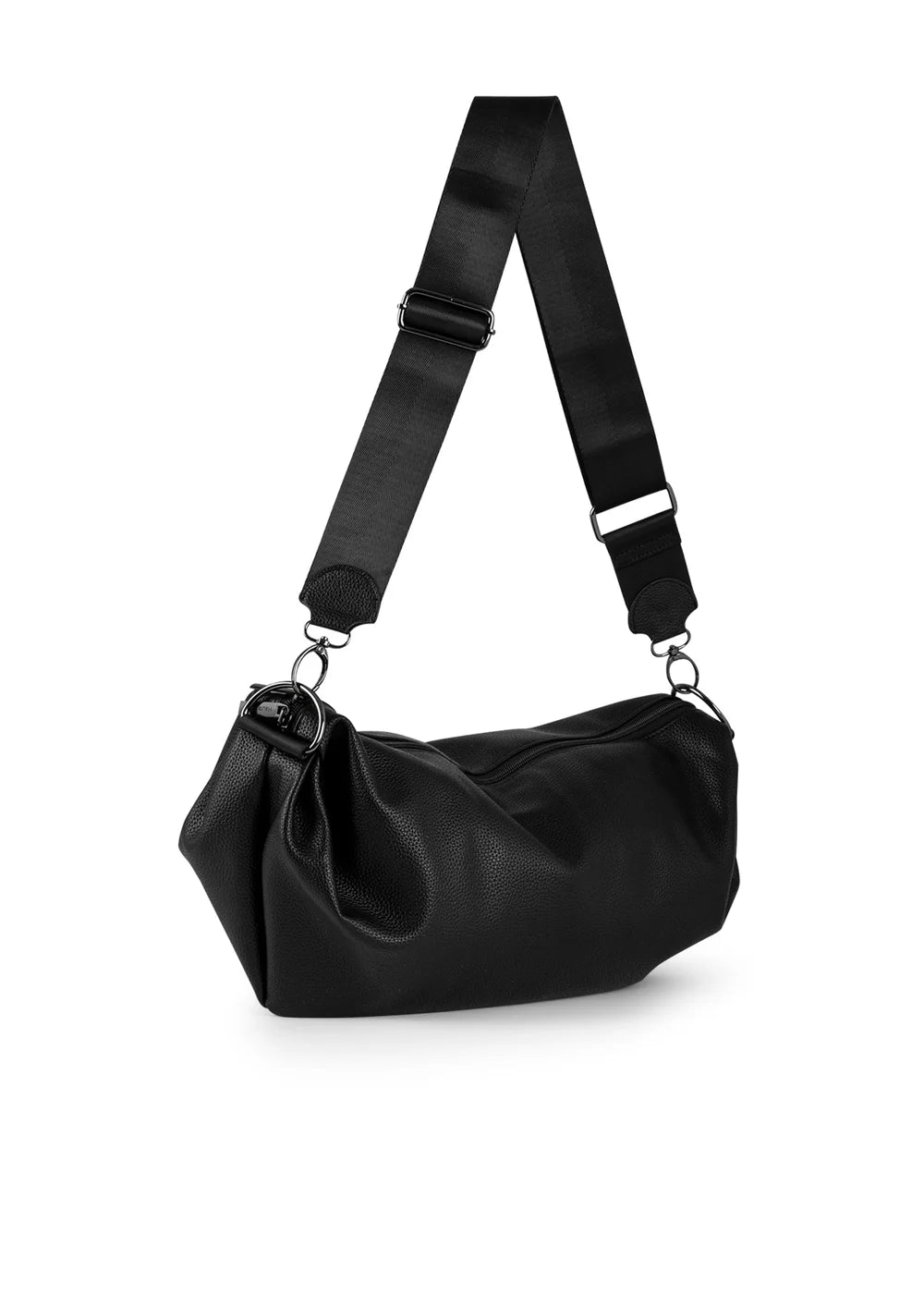 Ollie pebbled leather sling bag - solo