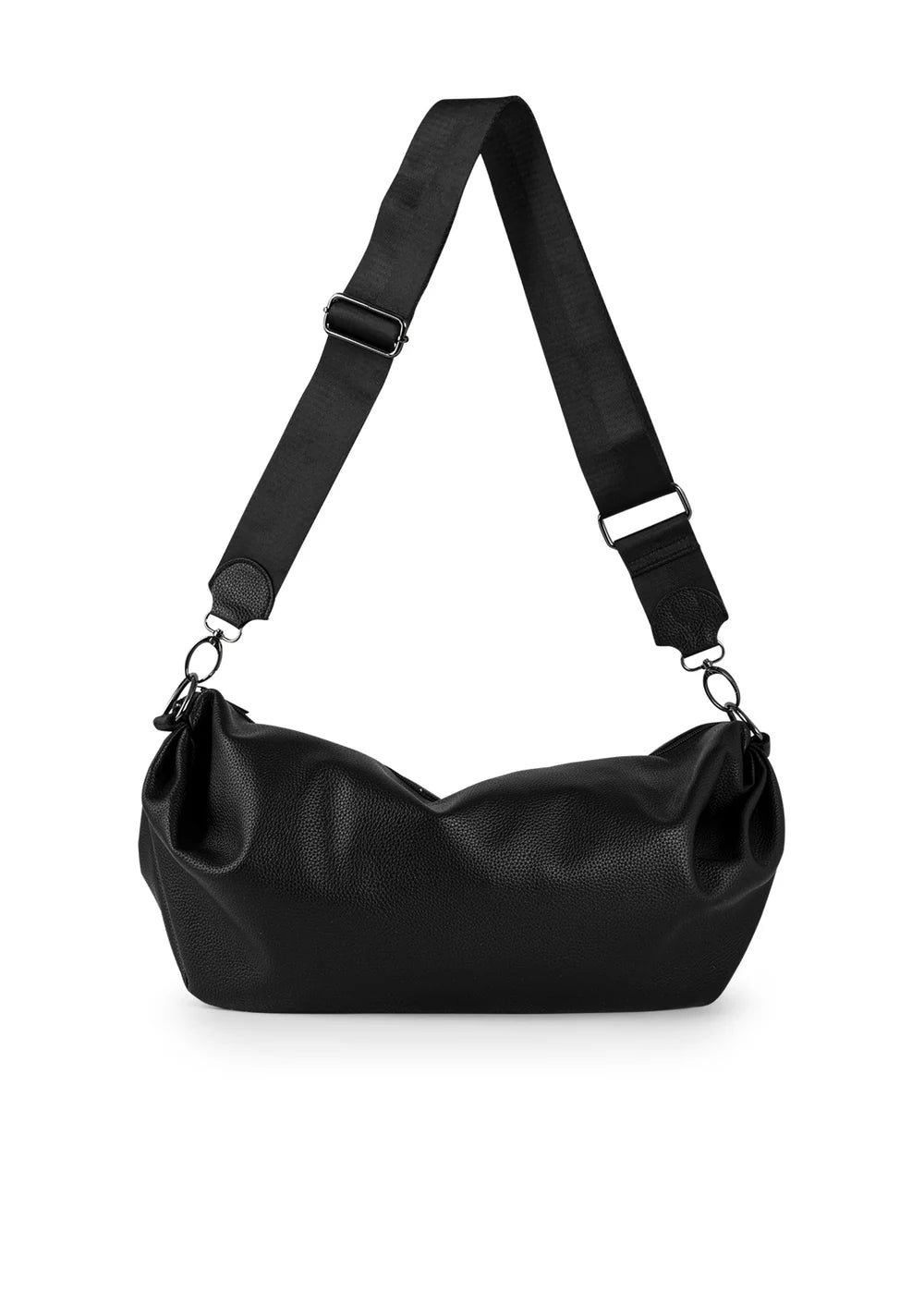 Ollie pebbled leather sling bag - solo