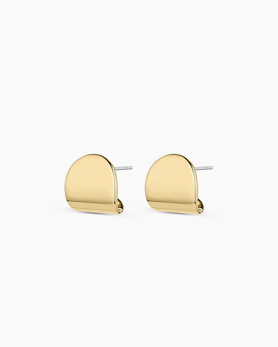 Charlie wrap studs - gold
