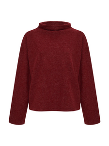 Change of Pace top - crimson