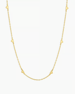 Amour necklace - gold