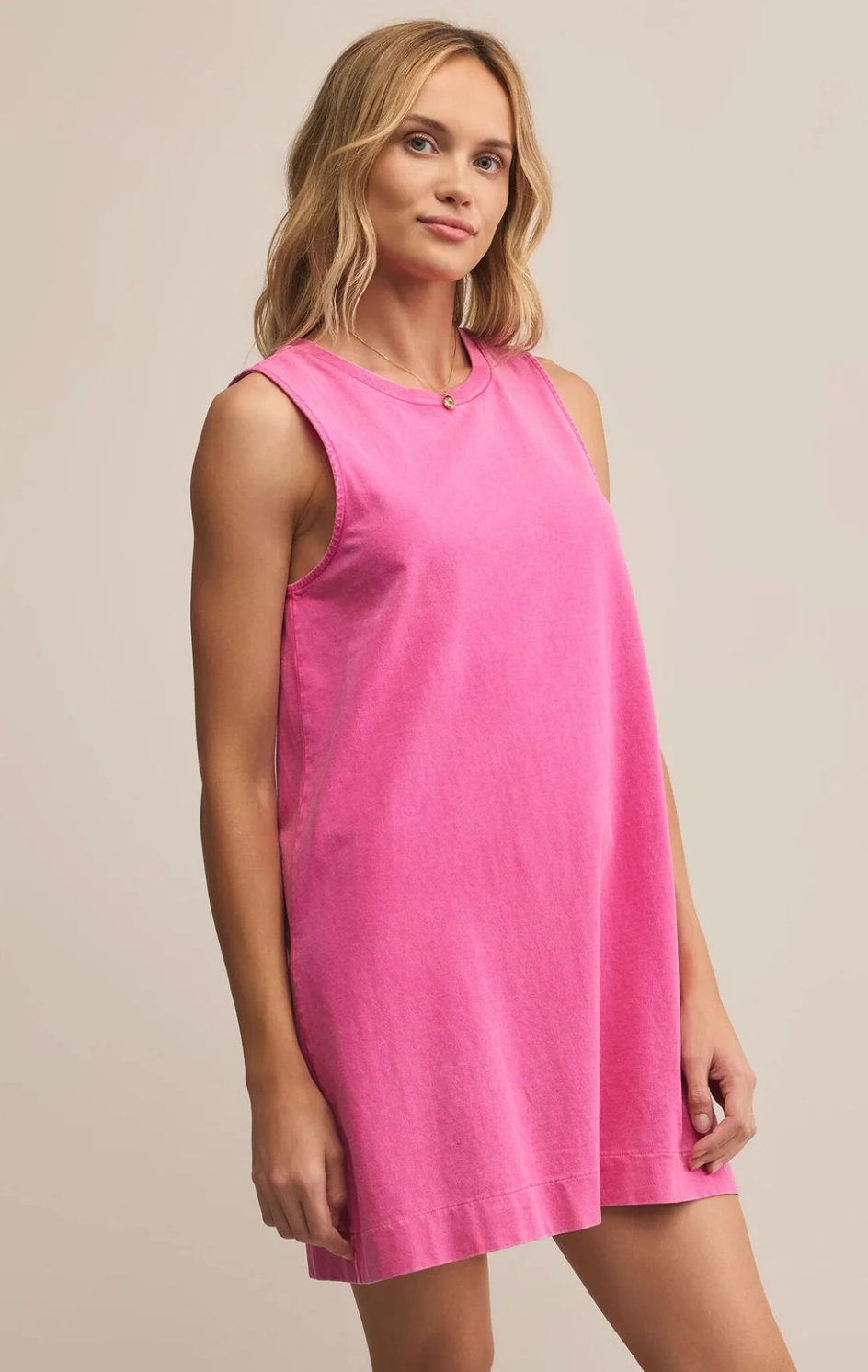Sloane dress - island pink