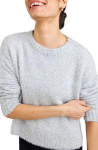 Slouchy sweater - silver shimmer