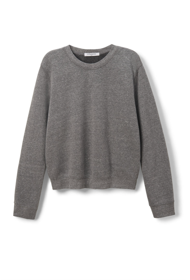 Scarlett fleece sweatshirt - dark heather grey