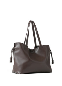 Reese tote - chocolate